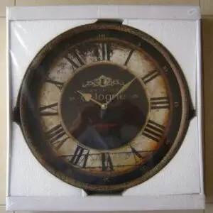 Metal envelhecido - ref. 02010 - RELOGIO