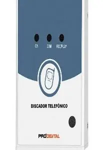 Discador telefônico, modelo DSC-Net (acessório opcional) - PRO-DIGITAL