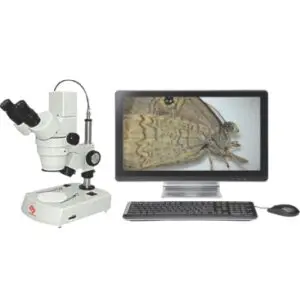Microscópio Estereoscópico Digital com Zoom - Q765DZ3 - QUIMIS