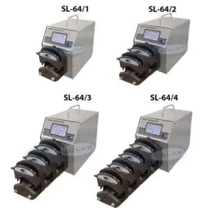 Bombas Peristálticas (4 Roletes em Inox) - SL-64 - SOLAB