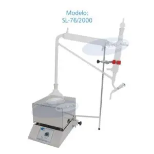 Destilador para Óleos Essenciais tipo Clevenger - SL-76-2000 - SOLAB