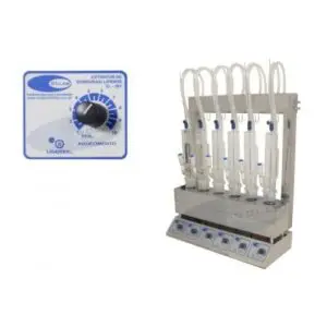 Extrator de Óleos e Graxas através de Solvente Analógico (6 e 8 Provas) - SL-201 - SOLAB
