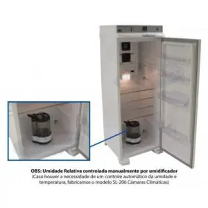 Incubadora Refrigerada tipo BOD com Umidade Relativa - SL-200-364-U - SOLAB