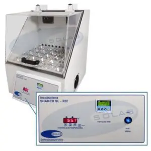 Incubadora Shaker com Agitação Orbital e Aquecimento - SL-222 - SOLAB