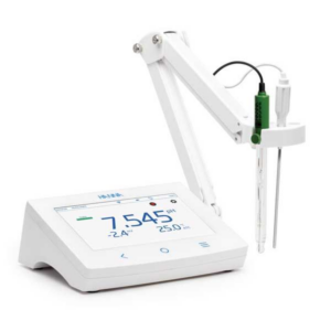 Medidor de Bancada Avançado para pH/ORP com Tela Touch e Conexão Wi-Fi - HI6221-02 - HANNA
