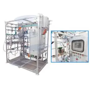Reator para Preparo de Pasta Catalítica - Especial (Skid)  - SL-139 - SOLAB