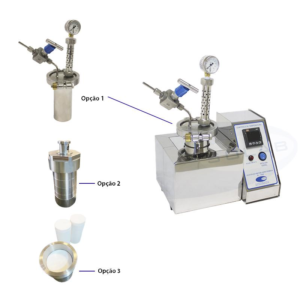 Reator de Alta Pressão e Temperatura para Síntese - SOLAB