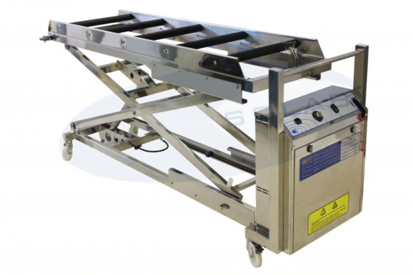 Carro Pantográfico Elétrico-Bateria Elevação Corpos - INOX 304 (SL-390-I) - SOLAB