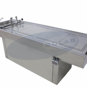 Mesa Necropsia com Suporte Craniano e Triturador (SL-399-1) - SOLAB