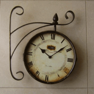 Metal envelhecido - ref. 02005 - RELOGIO