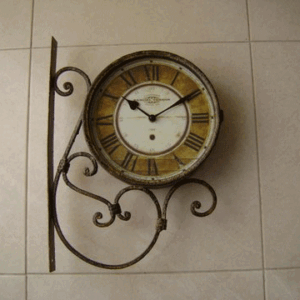 Metal envelhecido - ref. 02007 - RELOGIO