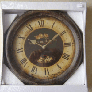 Metal envelhecido - ref. 02015 - RELOGIO