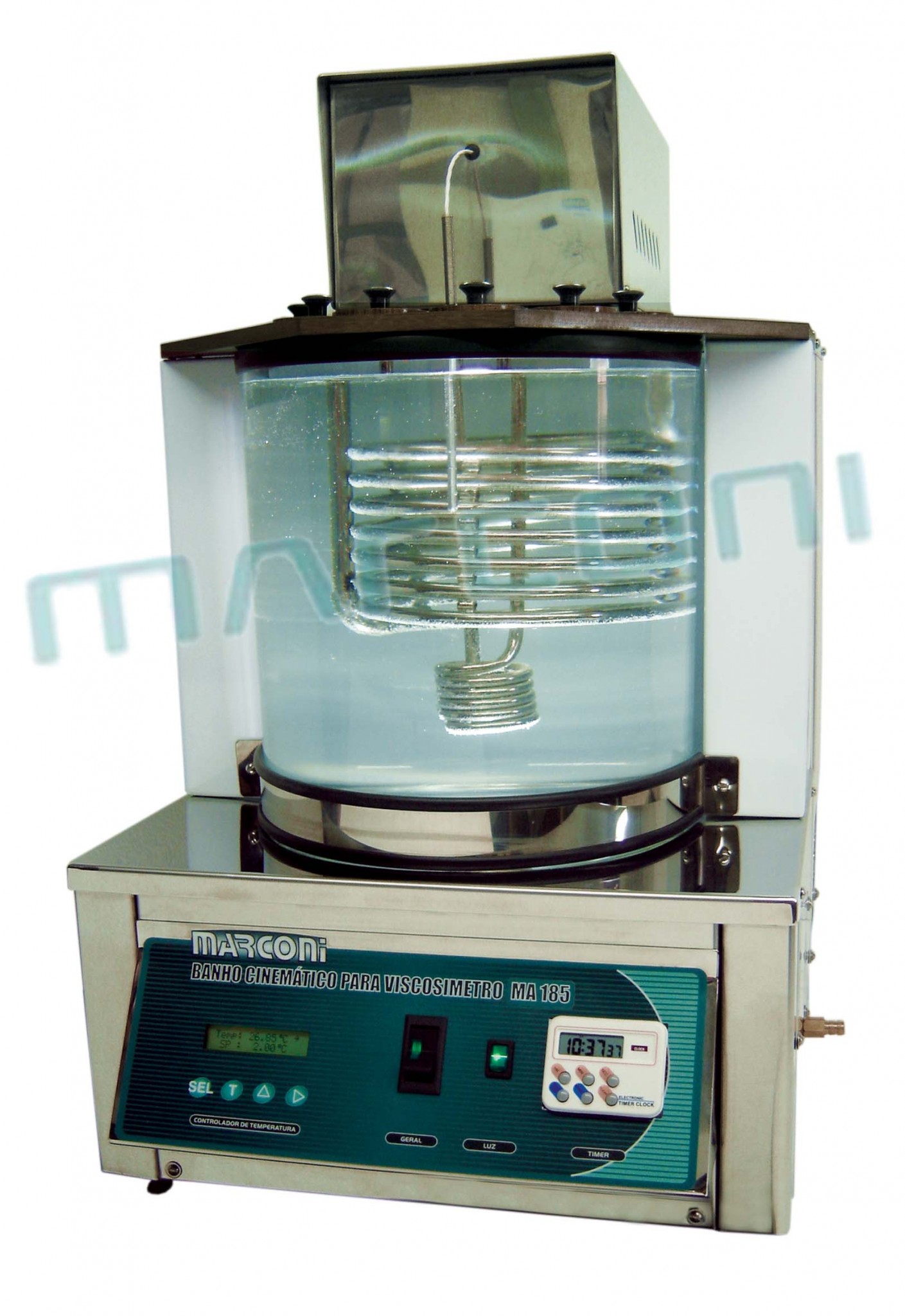 Banho Cinemático Ultratermostatizado para Viscosímetros com Unidade de Refrigeração – MA185 MA