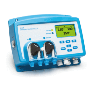 ontrolador de Piscinas & Spas – pH/ORP/Temperatura com Célula de Fluxo sem saídas analógicas - BL120-20-HANN