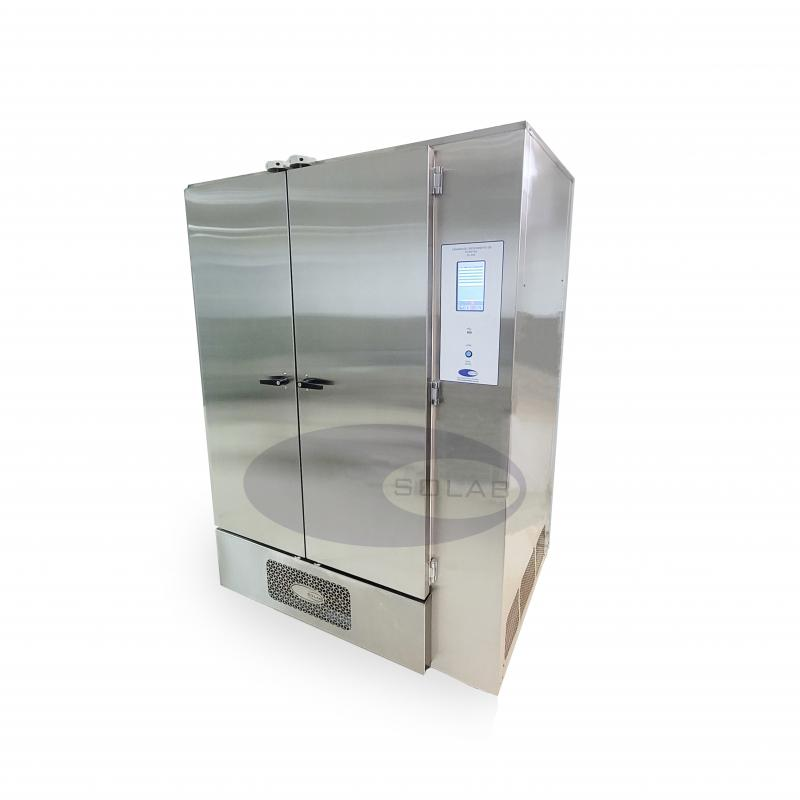 Câmara Climática Inox Controle de Temp-Umi/IHM 1200 L (SL-206-1200) - SOLAB