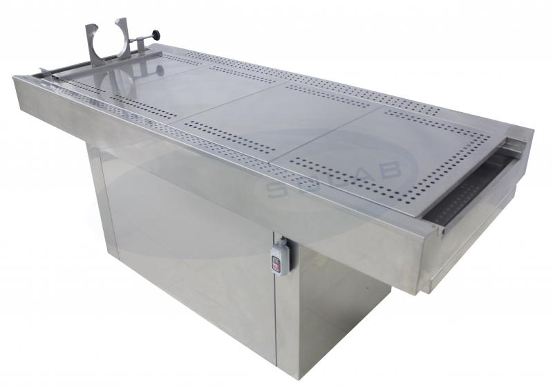 Mesa Necropsia Estacionária com Suporte Craniano (SL-399) - SOLAB